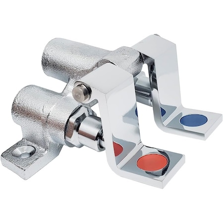 Amgood Dual Foot Pedal Valve Control for Faucet DBL FOOT VALVE-Z