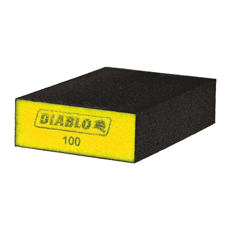 Diablo Flat 100-Grit (Fine) Sanding Sponge DFBBLOCFIN01G