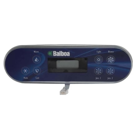 Balboa Vl700S Oblong 7-Button LCD No Overlay Spaside Control,  53812