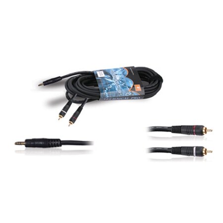Sonic Boom MP3 to Dual RCA Audio Cables SO132821