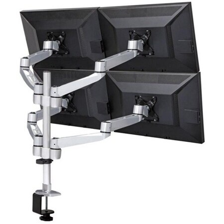 Cotytech Four Monitor Desk Mount Quick Release Swing Arm DM-C4SA5-NS-C