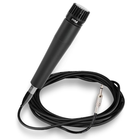 Pyle PylePro Dynamic Handheld Microphone, XLR Cable, Rugged Design, Wide Frequency Response PDMIC78