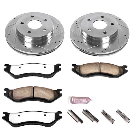 Powerstop FRONT TRUCK AND TOW BRAKE KIT K2167-36