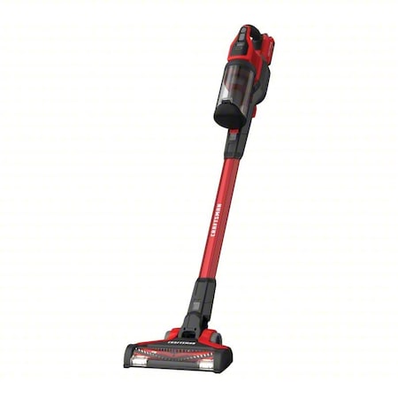 Craftsman Upright Vacuum Cleaner, Red, 9.9 lb CMCVS001D1