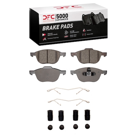 Dfc 5000 Advanced Disc Brake Pad Set, 1552-1044-01