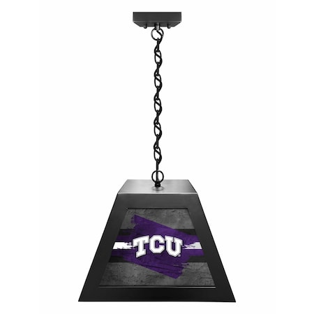 Holland Bar Stool Texas Christian University Pendant Box Light BxLM1
