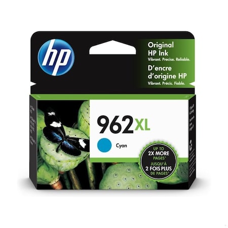 Hp HP 962XL, 3JA00AN Cyan Original Ink Cartridge, 1600 Yield 3JA00AN