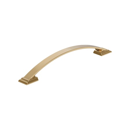 Amerock Candler 7-9/16 inch 192mm Center-to-Center Champagne Bronze Cabinet Pull BP29350CZ