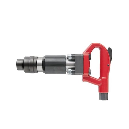 Chicago Pneumatic Heavy Duty Chipping Hammer, 1-1/8 in Dia Bore, 2600 bpm, 2 in L Stroke, Tool Only 6151612110