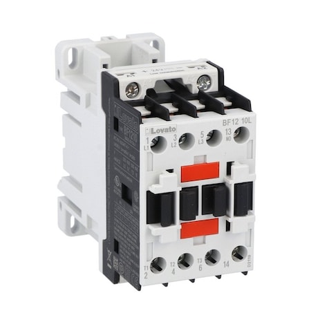 Lovato 3P Contactor 1N0 12A Ac3 24Vdc BF1210L024