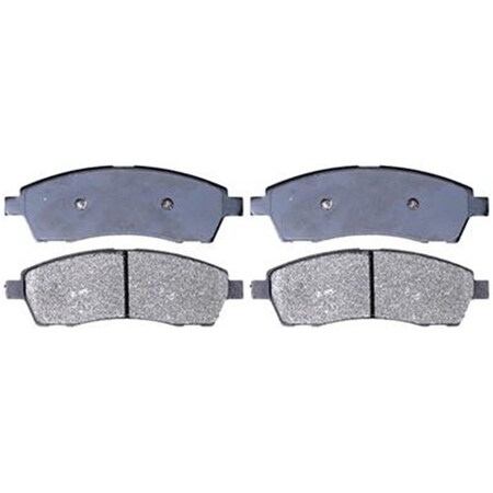 Rm Brakes SGD757M Service Grade Semi-Metallic Brake Pad R53-SGD757M