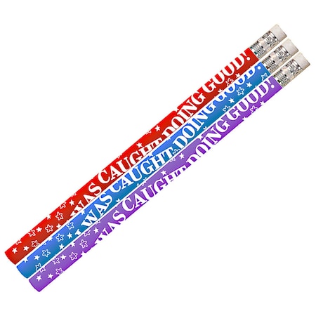 Musgrave Pencil Co I Was Caught Doing Good Pencil, 144PK MUS1418D