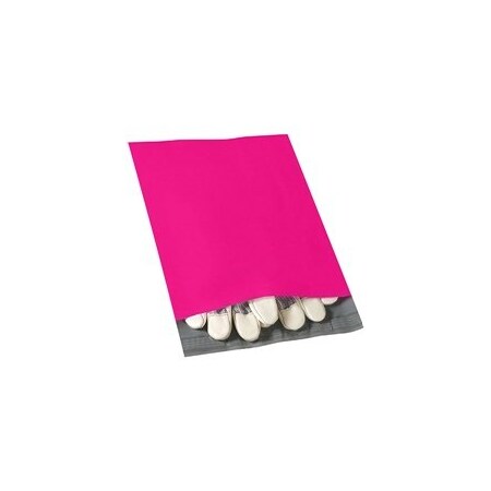 Bubblefast 100-10 x 13'' Pink Poly Mailers, 100PK BFCPM1013P
