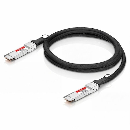 Accortec 400G QSFP-DD PASSIVE COPPER CABLE CISCO COMPATIBLE TAA COMPLIANT- 0.5M QDD-400-CU0.5M-ACC