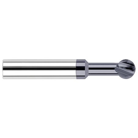 Harvey Tool 0.0394in (1 mm) Cutter DIA x 0.2810in (9/32) Neck L x 270Deg. Carbide Undercutting End Mill 86771M-C3
