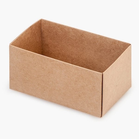 Nashville Wraps Kraft Macaron and Cookie Box Base, 3.75x2.5x2, 50PK MCBMKR