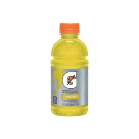 Gatorade Thirst Quencher, 12 oz, Bottle, Lemon-Lime, 24PK 308-12178