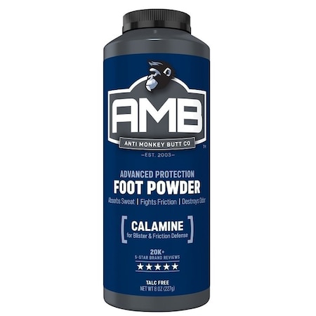 Emerson Healthcare Anti Monkey Butt Foot Powder, Powder, 8 oz 813388