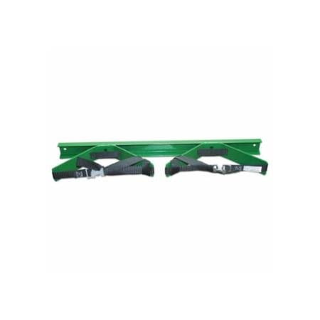 Saf-T-Cart Wall Bracket, Steel, 3 in to 10 in dia, Green 339-WB-202