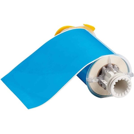 Brady ContinuousLabelStock, Light Blue, 6inW 96113