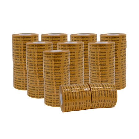 Wod Tape High Performance Reverse Wound ATG Adhesive Transfer Tape Refill Rolls: 1/2in x 36yds, 72PK WOD ATG20RWX-00500-72-36-CLE