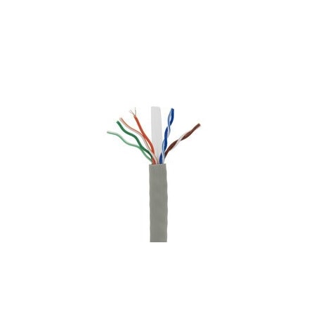 Cable Wholesale Cat6a Gray Copper Ethernet Cable, 10 Gigabit Stranded, UTP (Unshielded Twisted Pair), POE 13X6-021MH