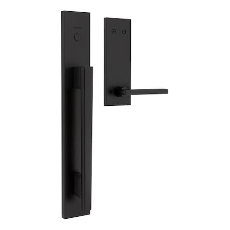 Kwikset Residential Handlesets Dummy Reversible Matte Black 819CRHXHFLSQF-514