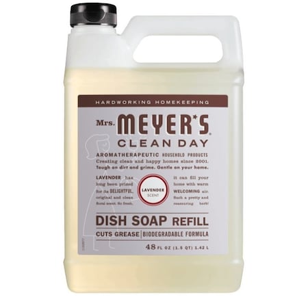 Method Mrs. Meyer's Clean Day Dish Soap Refill, 48 fl-oz, Liquid, Lavender 11180