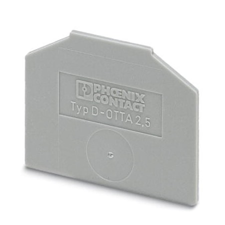 Phoenix Contact D-OTTA 2 5 End cover length: 43.5 mm 0790569