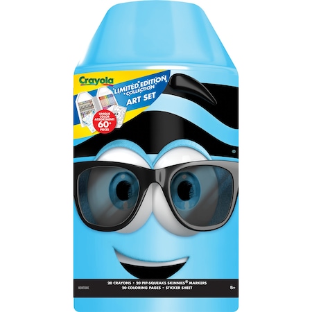 Crayola Blue Limited Edition Art Case 04-0779