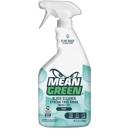 Mean Green Ready To Use Glass Cleaner Spray, Fresh, 24 oz 394170