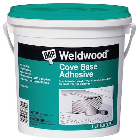 Dap Weldwood Cove Base Adhesive 1 Gal. 7079825054