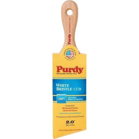 Purdy 2'' White Bristle Cub Paint Brush 144153420