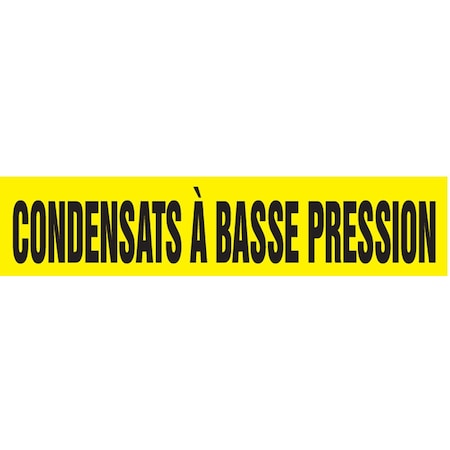 Accuform FRENCH PIPE MARKER CONDENSATS CRPK485STC