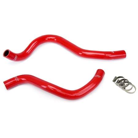 Hps Performance High Temp Reinforced Silicone Radiator Coolant Hose Kit, Red,  57-1393-RED