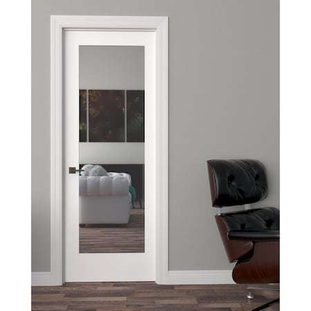 Darpet Shaker Interior Door (1 Lite), 24" x 80" x 1-3/8" thick 1LCSHAKPM6820138