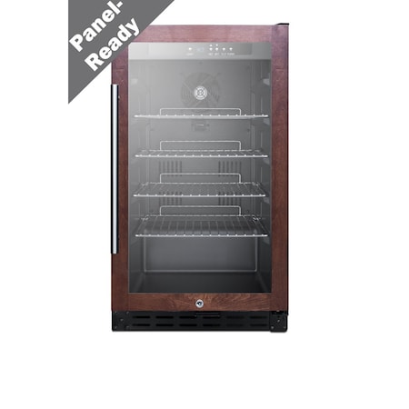 Summit 18in Wide Built-In Beverage Center, ADA Compliant Panel Not Included SCR1841BPNRADA
