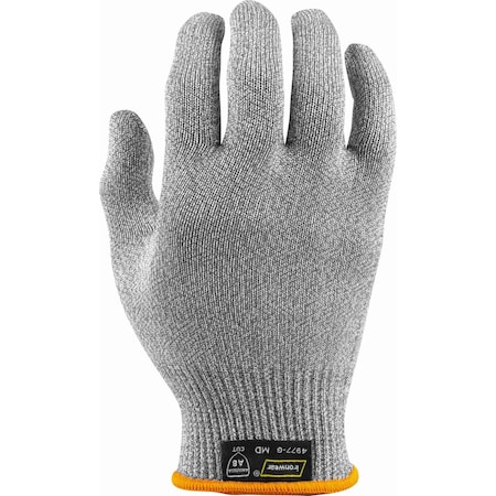 Ironwear 13 Gauge Multi Fiber Knit A8 Cut Resistant Glove, Grey, X-Large 4977-G-XL