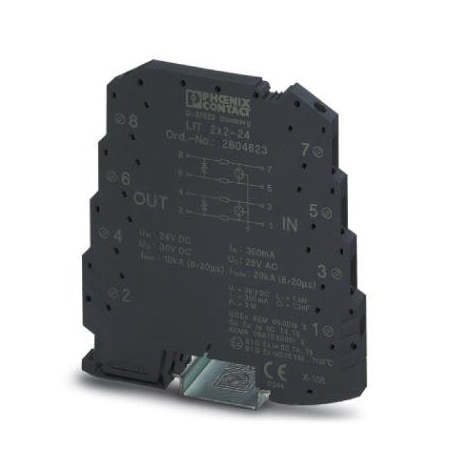 LIT 2X224 Surge protection in a