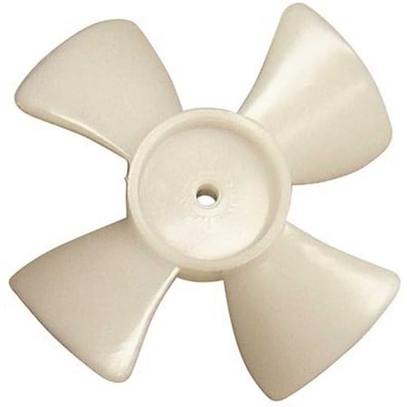 Packard 5-1/2 in. Dia. 4-Blades 3/16 in. Shaft CW Plastic Fan Blade A61550