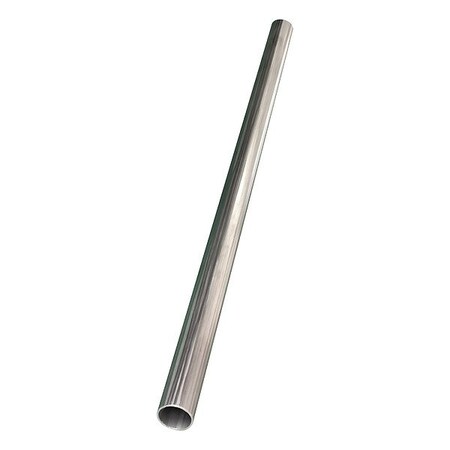 Zoro Select Pipe, Stainless Steel, 1 in, , 10 ft F4PPF10WD