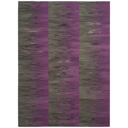 Safavieh Kilim Medium Rectangle Area RugPurple & Charcoal 5 x 8 ft. KLM819B-5