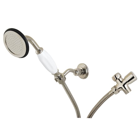 Kingston Brass Hand Shower Kit, Polished Nickel KX10206BD