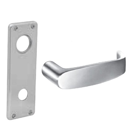 Sargent Fail Secure, 24V Electrified Mortise Lock, WT Escutcheon, L Lever, RX Switch, Satin Chrome RX-8271-24V WTL 26D