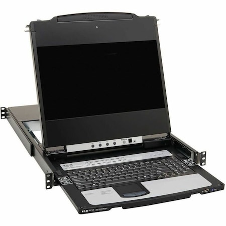 Eaton EATON Tripp Lite Series NetDirector 16-Port DisplayPort KVM Switch Console with 17 in. LCD, IP B030-DP16-17DIP