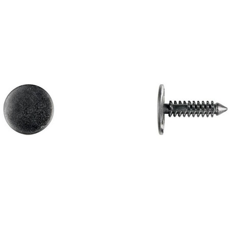 Disco Automotive Hardware 3/16in Hole Size 19/32in Head 3/4in Stem, 32PK 1583MT