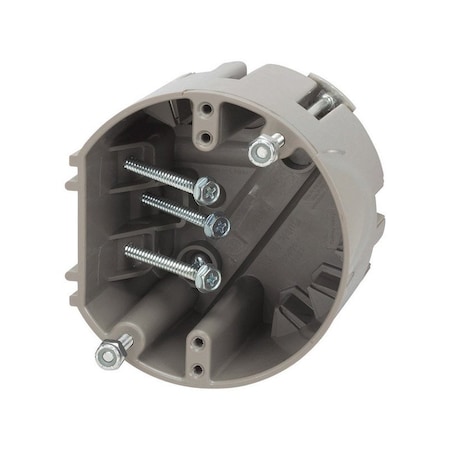 Madison Electric Smart Box Round PVC Fan Box Gray MSBFAN