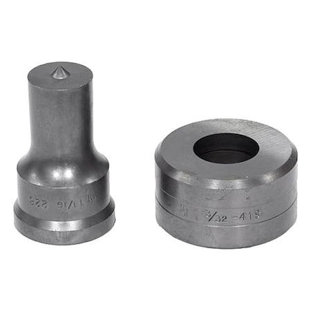 Edwards Oversize Round Punch & Die Set ED9-PDOS1-1/2