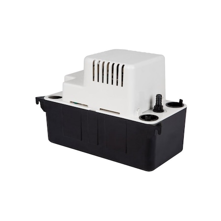 Little Giant Condensate Removal Pump VCMA-15 Series 1/50 HP 65 gph Thermoplastic AC 554405