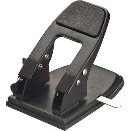 Oic HeavyDuty 2Hole Punch, Gray OIC90082
